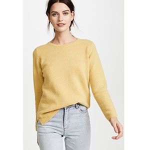 A.P.C. Blaze Wool Blend Sweater In Mustard, Small